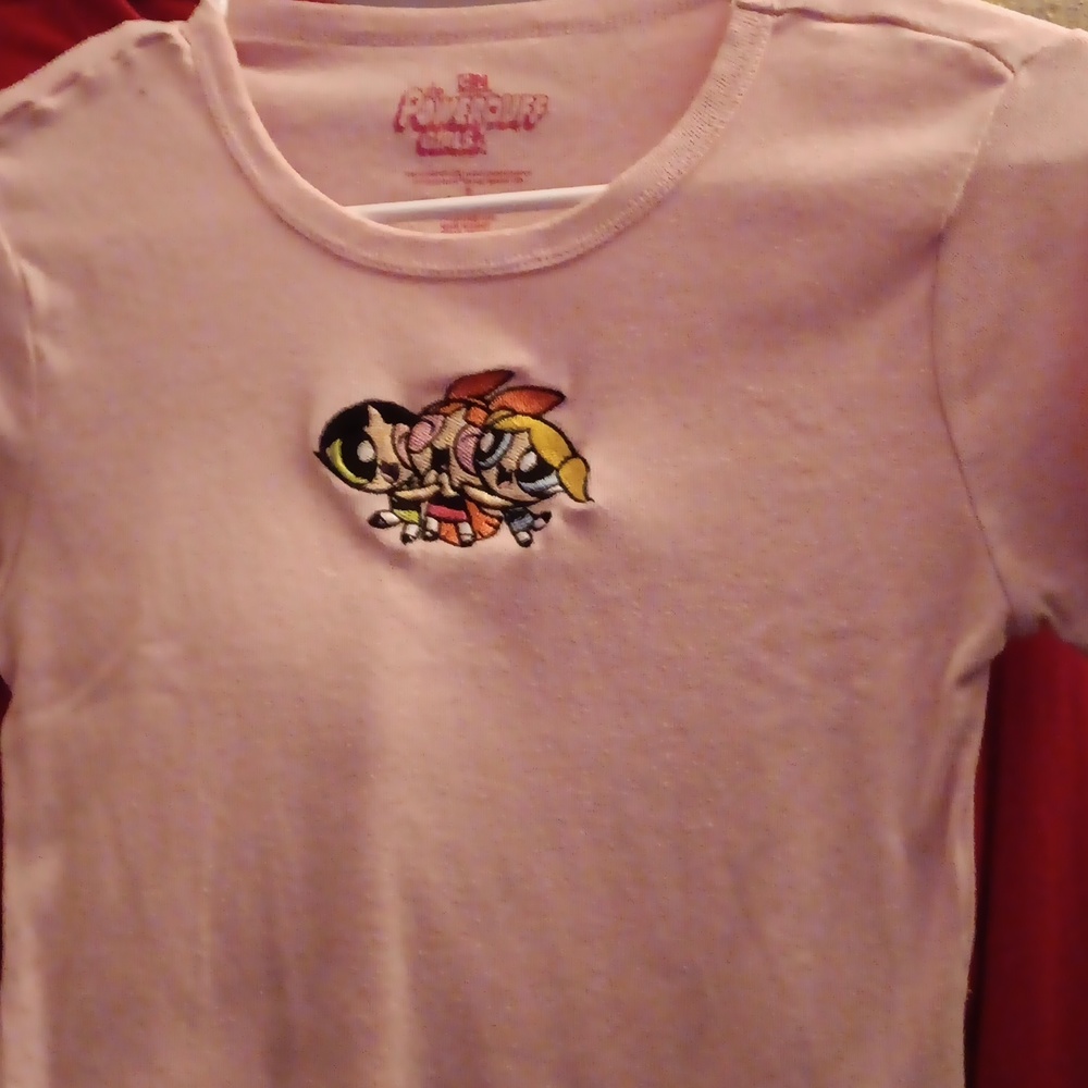 Powerpuff Girl crop top size small